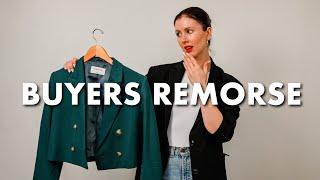 How I stopped having buyers remorse