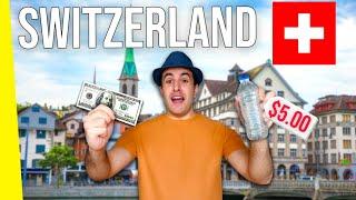 $100 Food Challenge In The World's Most Expensive City (ZURICH)