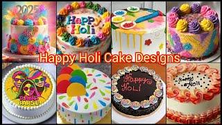 Holi Special Cake Designs 2025 | Unique & Colorful Holi Cake Decoration Ideas/Happy  Holi #Ringtone