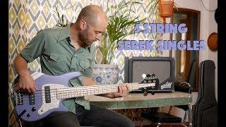 Serek Basses - 5 String "Serek Singles" Bass Pickups Demo