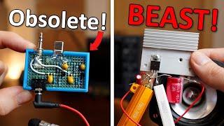 The World's Simplest Audio Amp just got BETTER?! (MOSFET Amplifier)