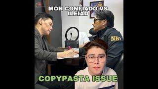 Mon Confiado Ileiad Copypasta Issue - Kinasuhan na ng Cyber Liber!