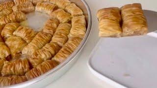 MASTERCHEF TE YAPILAN ‍ CEVİZLİ BURMA BAKLAVA TARİFİ EN KOLAY NASIL YAPILIR