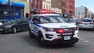 NYPD - "Just Keep Going I Can't Go Around You" Driver Blocks NYPD Response