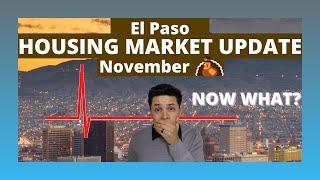 THE MARKET JUST FLATLINED !! (CRAZY) El Paso Market Update November