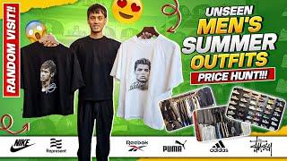 केटाहरुको नयाँ डिजाइनमा आकर्षक कपडा!! MEN'S SUMMER OUTFITS RANDOM PRICE HUNT IN KATHMANDU 2025