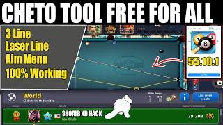 Free Cheto Tool 100% Fair Players 100% Safe Method 8 Ball Pool 55.10.1 2024