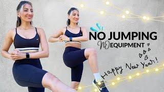 Beginner No Jumping Cardio - All Standing 15 Min HIIT Workout at Home | Zhervera