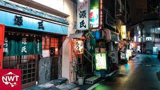 Night Biking Tour In Yokohama Tsurumi 4K