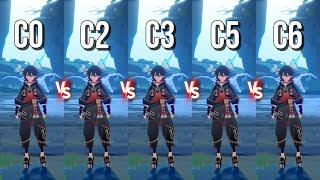 Is C6 Gaming Really That Broken?? Gaming C0 vs C2 vs C3 vs C5 vs C6 Damage Comparisons & Showcases!!