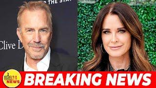 Kyle Richards denies hooking up with Kevin Costner after RHOBH co star claims she did