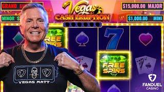 Vegas Matt Plays Vegas Cash Eruption from Atlantic City 