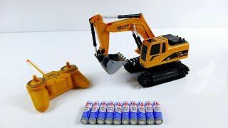 Unboxing Remote Control  Excavator, Mobil Ambulance, Mobil Polisi Berubah Robot.