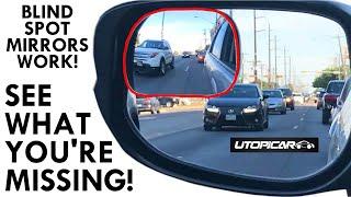 How To Be A Safer Driver By Using Blind Spot Mirrors From Utopicar - Use The Best To See The Best!