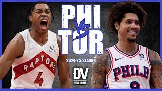 76ers vs Raptors Full Game Highlights | Mar 12 | 2025 SEASON