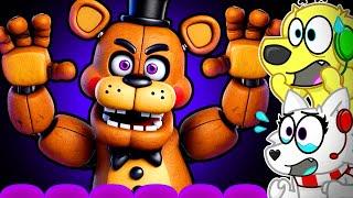 We watched FNAF MOVIE in ROBLOX!!