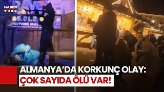 Almanya'da Noel Pazarına Korkunç Saldırı:11 Kişi Öldü, En Az 80 Kişi Yaralandı!