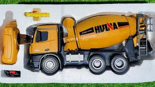 Unboxing RC Mixer Truck 1:14 Huina 1574