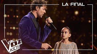 David Bisbal y Alira Moya cantan "Me siento vivo" | La Final | La Voz Kids Antena 3 2024