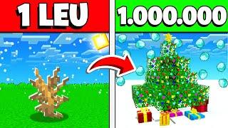 Brad de 1 $ vs 1.000.000 $ in Minecraft !