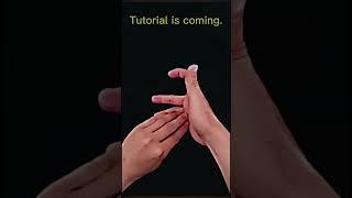 Magic Finger Trick Tutorial #shorts #viral #magictricksvideos #magictutorial #newmagictrick