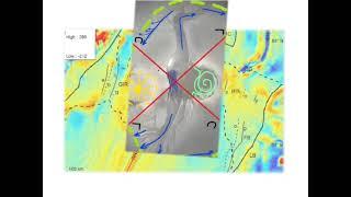 Iceland Magnetic Intensity Anomaly Map and The Crooked Smile, A. Hall | OVERLAY