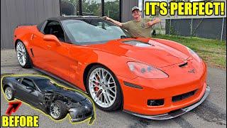 Our Wrecked Corvette ZR1 Is Fully Rebuilt!!!