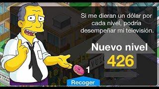 Los Simpson Springfield subida al Nivel 426 con el Viejo Gil