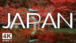 JAPAN 4K • Beautiful Places • Relaxing Atmosphere - Ultra HD Quality 4K