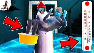 Granny and Grandpa Frozen in the house (minus 50 degrees)   Funny horror Animation Granny