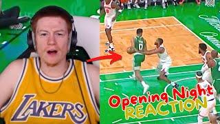 Reacting to Celtics vs Knicks Opening Night...