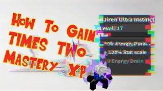 New trick to gaining mastery exp 2 times faster! | Dragon Blox Ultimate