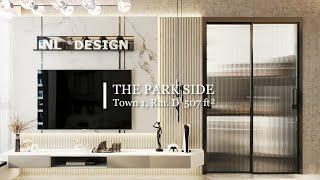 新私樓 | THE PARKSIDE  | 現代簡約輕奢風 | 室內設計 | MALIBU | LP6 | 日出康城 | 居屋裝修設計 | 居屋裝修 | 居屋設計  | 舊屋翻新【NL Design】