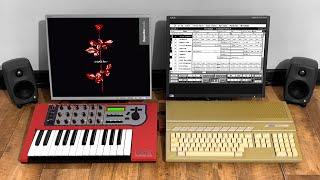 Depeche Mode Enjoy the Silence synth cover Clavia Nord Modular G1 Atari ST Steinberg Cubase