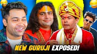 GURUJI Pakde gaye  Ft. Aniruddhacharya 2.0 & Puneet Superstar | Funny Memes