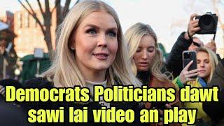 Karoline Leavitt-in Democrats ten America mipui an bum dan a ruh langin a sawi(Reaction)