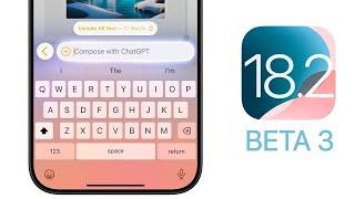 iOS 18.2 Beta 3 Released - What's New? (Apple Intelligence)