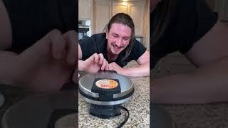 Eggs In Waffle Maker!