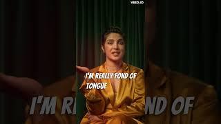 Priyanka chopra doing tongue twisters