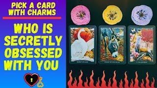 ️‍WHO IS SECRETLY OBSESSED WITH YOU|CHARM|TAROT PICK A CARD