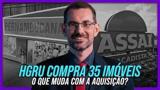 HGRU11: Fundo anuncia compra de DEZENAS de imóveis - O que muda com a aquisição? | Profº Baroni