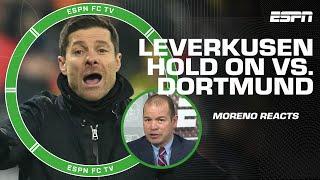 Ale Moreno takes issue with Xabi Alonso’s approach vs. Borussia Dortmund | ESPN FC