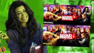 SHE-HULK REMOVED from Marvel Studios Updated Banner #shehulk #marvelstudios #deadpool