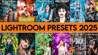 Top 30+ Lightroom Presets || Bast Mobile Lightroom presets 2025 | Max Presets Editing