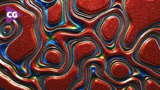 C4D Abstract Looping Background - Cinema 4D Tutorial (Free Project)