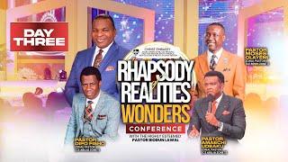 DAY 3 - RHAPSODY OF REALITIES WONDERS CONFERENCE