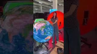 Spherical  led screens of different sizes#leddisplaymanufacturer #advertising #ledvdi