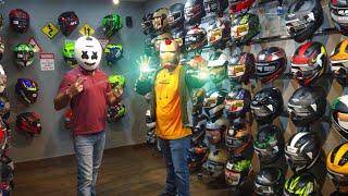 BOUGHT New Helmet | 3 Smart Bike Helmets & Accessories | Marshmello,Ironman,Avengers