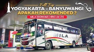 GAGAL NAIK BUS INCARAN ‼️ Jogjakarta - Banyuwangi Full Trip Naik Bus Mila Ekonomi.