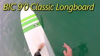 New BIC 9'0" Classic Longboard Surfing / GoPRO Head Strap